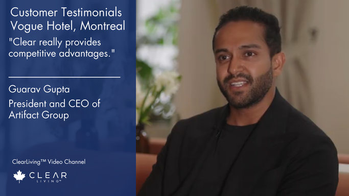 Customer Testimonial: Vogue Hotel, Montreal